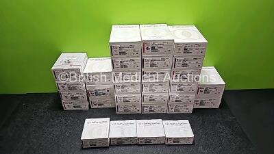 Job Lot of Johnson & Johnson Depuy Synthes Including Sigma Tibial Insert Fixed Bearing Unicondylar Ref 1024-53-208 / 1024-54-307 / 1024-54-607, ILCS Metal Backed Patella Ref 1294-09-770, Sigma Tibial Tray Rotating Platform MBT Keel Ref 1294-33-130, ILCS P - 2