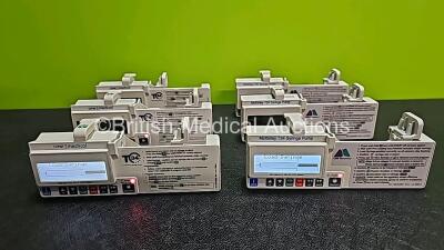 Job Lot Including 3 x CME Medical T34 Ambulatory Syringe Pumps and 3 x CME Mckinley T34 Syringe Pumps (All Power Up with Stock Battery- Stock Battery Not Included) *SN S57944 / S90796 / S82420 / S20616 / 20620 / S29640*