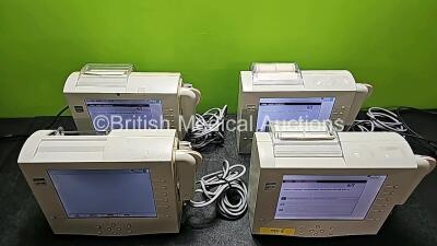 4 x Terumo CDI 500 Blood and Gas Parameter Monitors (All Power Up and 1 x Missing Cover - See Photos) - 4