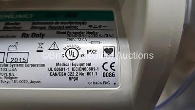 4 x Terumo CDI 500 Blood and Gas Parameter Monitors (All Power Up and 1 x Missing Cover - See Photos) - 10