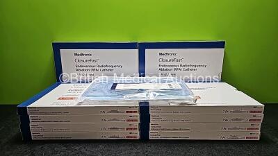 10 x Medtronic ClosureFast Endovenous Radiofrequency Ablation (RFA) Catheter 3cm x 60m Ref CF7-3-60 *All Expired*