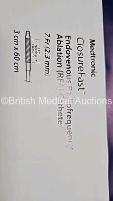 10 x Medtronic ClosureFast Endovenous Radiofrequency Ablation (RFA) Catheter 3cm x 60m Ref CF7-3-60 *All Expired* - 4