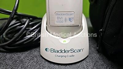 Verathon BladderScan BVI 6100 Handheld Bladder Scanner Ref 0570-0355 *Mfd 2017* with Charging Cradle and Power Supply in Carry Bag (Powers Up) - 4