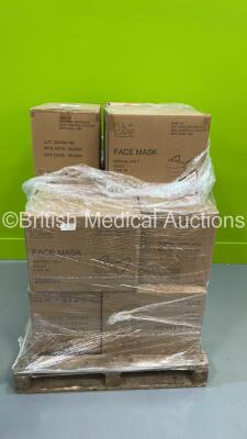 13 x Boxes of Full Care Face Masks (2000 Units Per Box) *Out of Date*