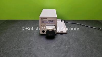 Olympus OFP-2 Endoscopic Flushing Pump (Powers Up, Damage to Casing - See Photos)