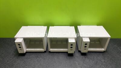 Job Lot Including 3 x Fukuda Denshi IB-8000 Input Boxes with 3 x Connection Leads and 3 x Fukuda Denshi HP-800 Multiport Modules *SN 50100017 / 50100018 / 50100019*