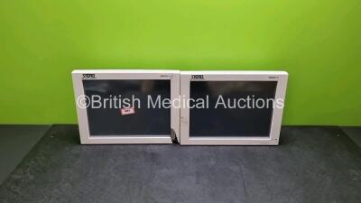 2 x Karl Storz 200903 31 Monitors (Untested Due to No Power Supply, 1 x Damaged Cover - See Photo) *SN FA1170 / SZ1116*