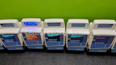 10 x CME Medical Bodyguard 575 Infusion Pumps (All Power Up) with 10 x Pump Chargers and 10 x Hand Switches - 3