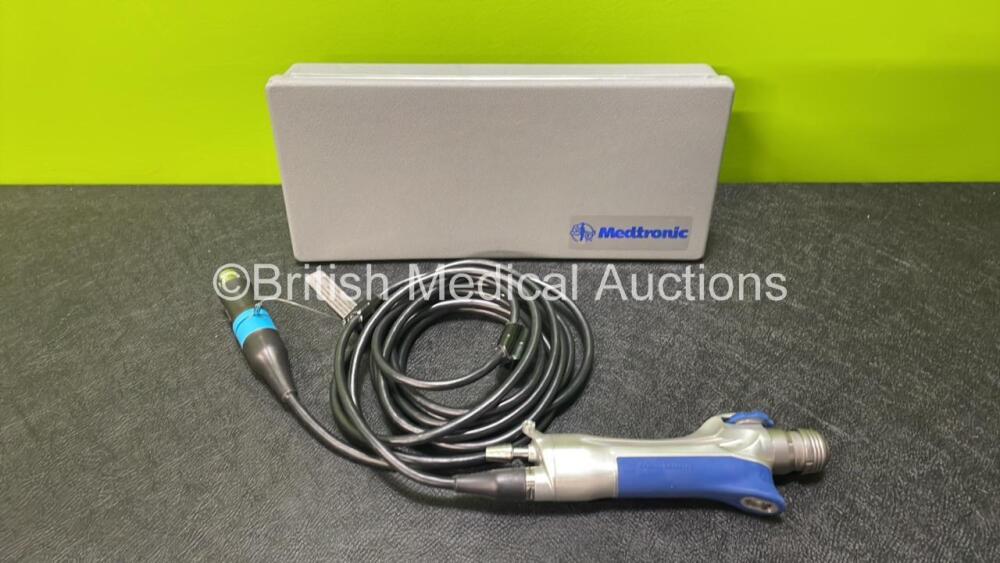 Medtronic Xomed Straightshot M4 Microdebrider Handpiece in Case 