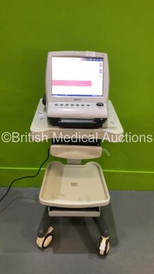 Edan F9 Fetal Monitors on Stands (Powers Up - Cracks to Surround)