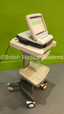 Edan F9 Fetal Monitors on Stands (Powers Up) - 5