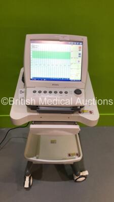 Edan F9 Fetal Monitors on Stands (Powers Up)