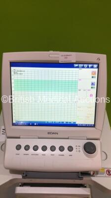 Edan F9 Fetal Monitors on Stands (Powers Up) - 3