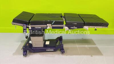 Eschmann T50 Electric Operating Table with Cushions and Controller (Powers Up)