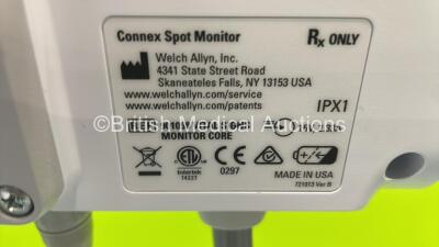 3 x Welch Allyn Connex Spot Vital Signs Monitors on Stands (All Power Up) - 5