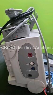 Philips Heartstart MRx Defibrillator (Powers Up) Including Pacer ,ECG, SpO2 NIBP, C02 and Printer Options with External Paddle Dock with External Hard Paddles, 1 x Paddle Lead, 1 x 3 Lead ECG Lead, 1 x Philips M3725A Test Load, 1 x Philips M3538A Battery - 6