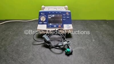 Philips Heartstart XL Smart Biphasic Defibrillator (Powers Up) Including Pacer, ECG and Printer Options and Paddle Lead