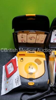 2 x Medtronic Lifepak CR Plus Defibrillators (Both Power Up) - 3