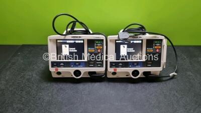 Job Lot Including 1 x Physio Control Medtronic Lifepak 20e Defibrillator / Monitor *Mfd - 2015* Including Pacer, ECG and Printer Options and 1 x Physio Control Medtronic Lifepak 20e Defibrillator / Monitor *Mfd - 2015* Including ECG and Printer Options w