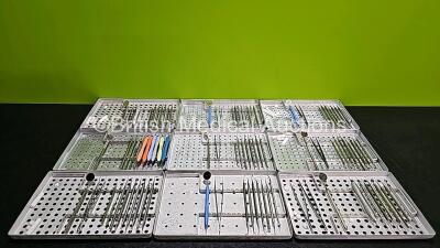 Job Lot of Dental Scalers in Trays