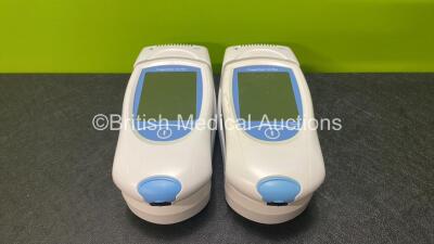 2 x Roche CoaguChek XS Plus Meters with 2 x Docking Stations (Untested Due to No Power Supply and Missing Batteries)