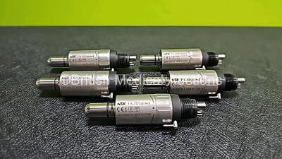 5 x NSK FX 205m M4 Air Motors