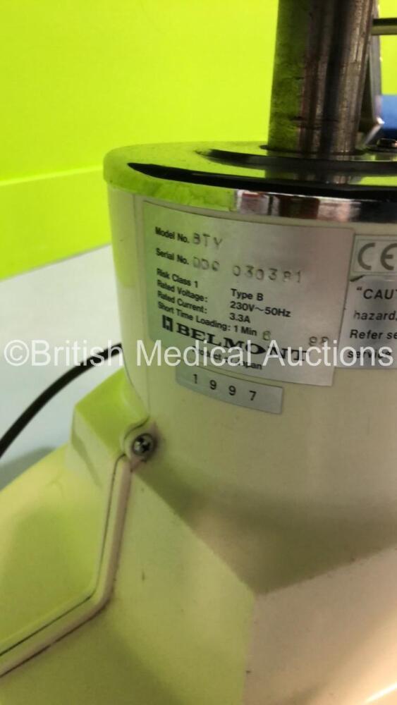 Belmont BTY Dental Chair with Foot Controller (Powers Up Damage to