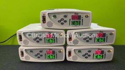 5 x Masimo Set Rad 8 Signal Extraction Pulse Oximeters (All Power Up)