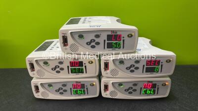 5 x Masimo Set Rad 8 Signal Extraction Pulse Oximeters (All Power Up)