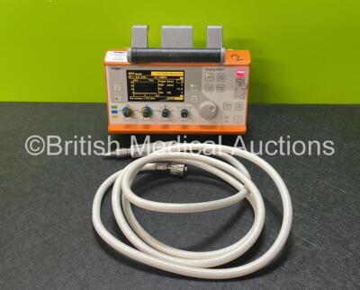 Drager Oxylog 3000 Transport Ventilator (Powers Up) with Hose