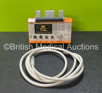 Drager Oxylog 3000 Transport Ventilator (Powers Up) with Hose