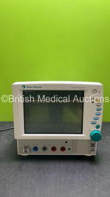 Datex-Ohmeda Cardiocap/5 Patient Monitor with NIBP,ECG,SpO2,P1,P2,T1,T2 and Printer Options (Powers Up with Faulty Screen - See Photos)