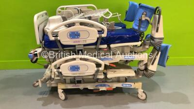 2 x Hill-Rom Affinity 4 Electric Birthing Beds with 1 x Mattress (Both Power Up)