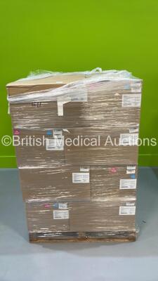 Pallet of 20 Boxes of Bluetree Group Disposable Type IIR Surgical Face Masks (750 Masks Per Box - Out of Date)