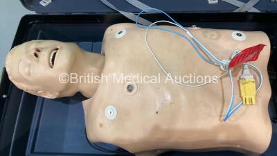 Laerdal ALS Skill Trainer with Laerdal Heartsim 200 in Case (Powers Up) - 2