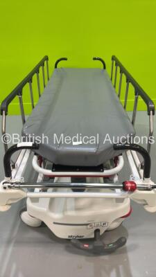 Stryker Transport Stretcher Ref 0747 with Mattress (Hydraulics Tested Working) *S/N 1208033417* - 4