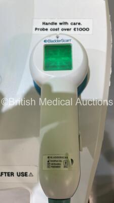 Verathon BVI 9400 Bladder Scanner on Stand with Transducer (Powers Up with Stock Battery - Not Included) *S/N B4019966* - 5