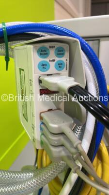 Datex-Ohmeda Aisys Anaesthesia Machine Software Version 08.01 with GE B850 Monitor, GE E-PSMP-01 Module with Various Leads , Bellows and Hoses (Powers Up) *S/N ANAS01269* - 5