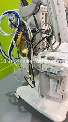 Datex-Ohmeda Aisys Anaesthesia Machine Software Version 08.01 with GE B850 Monitor, GE E-PSMP-01 Module with Various Leads , Bellows and Hoses (Powers Up) *S/N ANAS01269* - 9