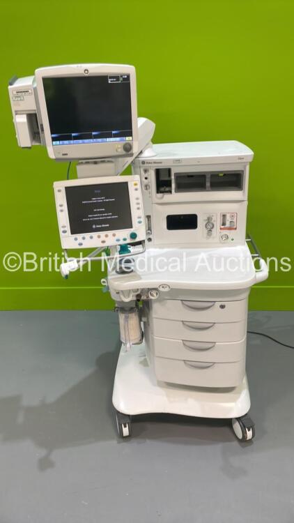 Datex-Ohmeda Aisys Anaesthesia Machine Software Version 08.01 with GE B650 Monitor, Bellows and Hoses (Powers Up) *S/N ANAS01272*