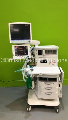 Datex-Ohmeda Aisys Anaesthesia Machine Software Version 08.01 with GE B850 Monitor, Bellows and Hoses (Powers Up) *S/N ANAS01270*