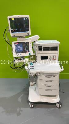 Datex-Ohmeda Aisys Anaesthesia Machine Software Version 08.01 with GE B650 Monitor, Bellows and Hoses (Powers Up) *S/N ANAS01274*