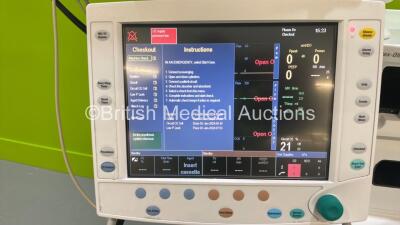 Datex-Ohmeda Aisys Anaesthesia Machine Software Version 08.01 with GE B650 Monitor, Bellows and Hoses (Powers Up) *S/N ANAS01274* - 3