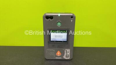 Philips FR3 Defibrillator (Powers Up with Stock Battery, Battery Not Included)