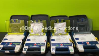 Job Lot Including 3 x Cardiac Science Powerheart AED G3 Automated External Defibrillators in Carry Bags and 1 x Cardiac Science First SAVE AED G3 Automated External Defibrillators in Carry Bag with 4 x Batteries and 2 x Electrode Packs *Expired* (All Powe - 2