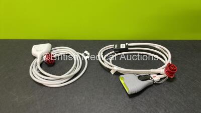 2 x Zoll Defibrillator Connection Cables