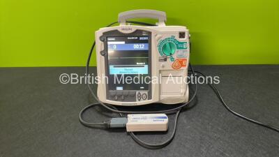 Philips Heartstart MRx Defibrillator (Powers Up) Including Pacer ,ECG and Printer Options with 1 x Paddle Lead, 1 x Test Load, 1 x Philips M3538A Battery and 1 x Philips M3539A Module