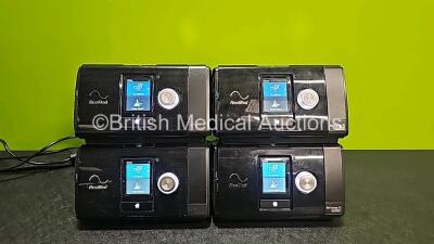 4 x ResMed Airsense 10 Autoset CPAP Units *1 x Mfd 2020* with 4 x Power Supplies (All Power Up) *SN 23172082478 / 23191593179 / 23171405920 / 23202616779*