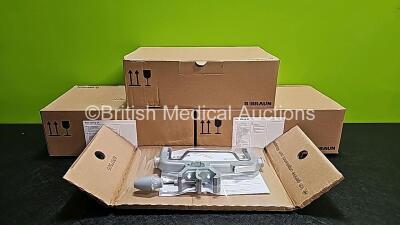 11 x B Braun Pole Clamp SP Ref 8713130 *Mfd 2020* in Box (3 x in Photo - 11 x in Total) *Stock Photo Used*