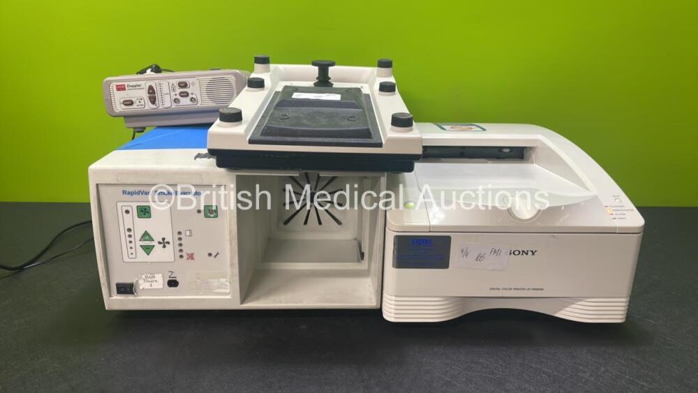 Mixed Lot Including 1 x Cook Doppler Blood Flow Monitor with Power ...